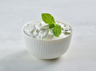 bowl of sour cream or greek yogurt
