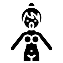 DOLL glyph icon
