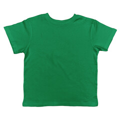 A Front View Excellent Toddler T Shirt Mockup In Green Bee Color, to display your designs and brand logo more valuable.