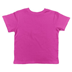 A Front View Excellent Toddler T Shirt Mockup In Shell Pink Color, to display your designs and...