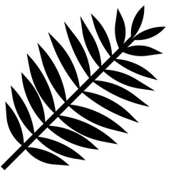 Fototapeta premium PALM glyph icon