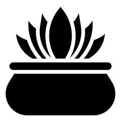 SUCCULENT glyph icon