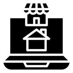 HOUSE glyph icon