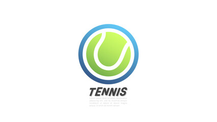 Tennis ball logo,Tennis background , Illustrations for use in online events , Illustration Vector  EPS 10
