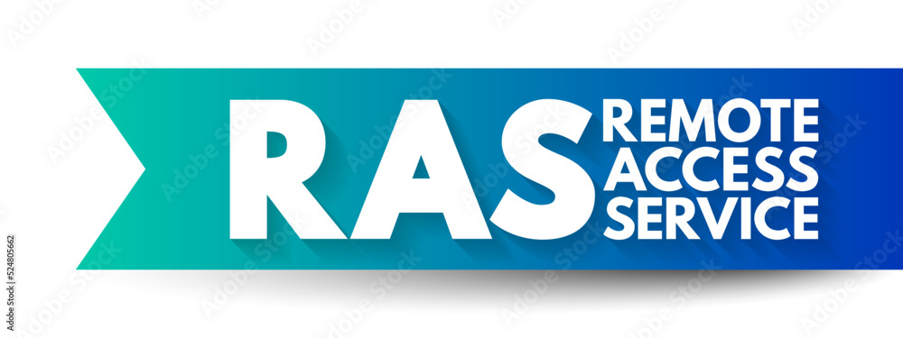 Poster ras - remote access service is any combination of hardware and software to enable the remote access 