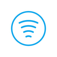 Contactless payment sign. Flat vector illustration isolated on white background.