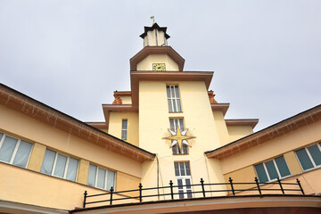 Fototapeta na wymiar Town Hall in Ivano-Frankivsk, Ukraine
