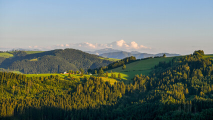 Naklejka premium Berlandschaft Mostviertel