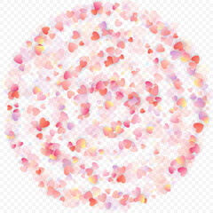 Heart love vector Valentine Pink amour symbols.