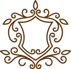Floral Shield Logo