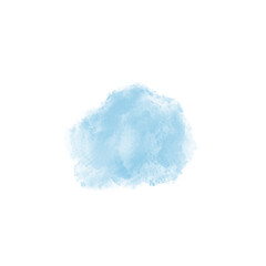 Blue Watercolor Splash