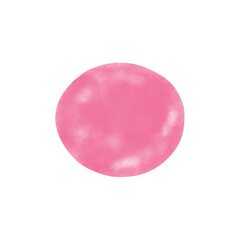 Pink Watercolor Circle