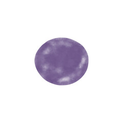 Purple Circle Watercolor