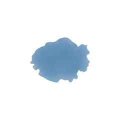 Blue Watercolor Splash