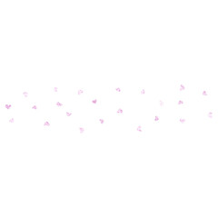 Pink Glitter Hearts