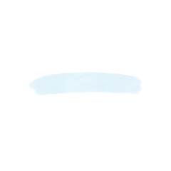 Blue Watercolor Brushstroke