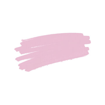Pink Watercolor Brushstroke