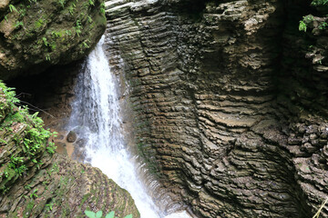 View of Heart of Rufabgo waterfall