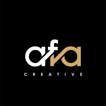 AFA Letter Initial Logo Design Template Vector Illustration
