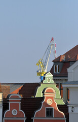 Ziergiebel in der Altstadt von Wismar