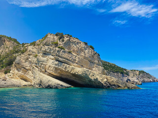 Zakynthos Küstenlandschaft Mittelmeer Griechenland