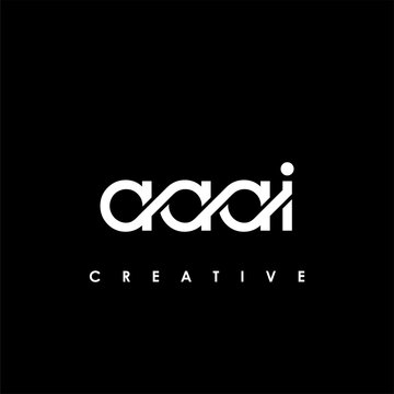 AAAI Letter Initial Logo Design Template Vector Illustration