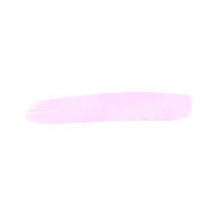 pink watercolor brushstroke