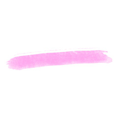 pink watercolor brushstroke