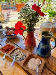 Griechisches Essen - Vorspeisen Meze - Zakynthos