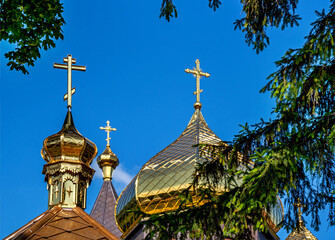 Consecrated in 1838 the Orthodox Church of the Resurrection of the Lord in the city of Bielsk Podlaski in Podlasie, Poland.