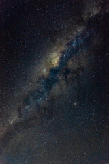 Photo de la Voie Lactée depuis Tahiti, Polynésie Française.