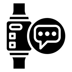 MESSAGE glyph icon