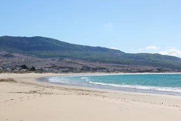 Foto op Plexiglas Bolonia strand, Tarifa, Spanje bolonia strand, Tarifa, Andalusië, Spanje