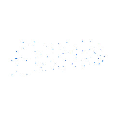 blue glitter confetti 