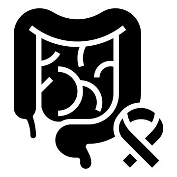 INTESTINE glyph icon