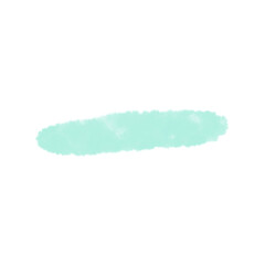 green watercolor brushstroke