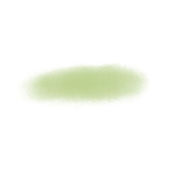 Fototapeta na wymiar green watercolor brushstroke