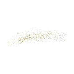 gold glitter dots
