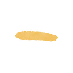 yellow watercolor brushstroke