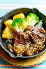 牛ハラミのタリアータ