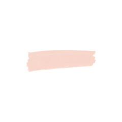 peach watercolor brushstroke