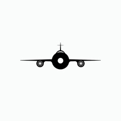 Plane Icon. Aircraft Symbol - Vector.  