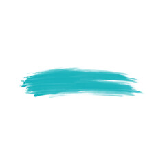 aqua watercolor brushstroke