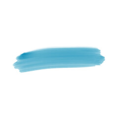 aqua watercolor brushstroke