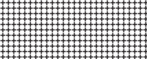 monochrome black and white pattern plus geometric background