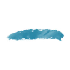 blue watercolor brushstroke