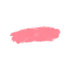 peach watercolor brushstroke