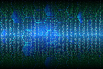 cyber circuit future technology concept background