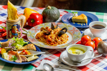 イタリアンのコース料理