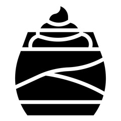 MOUSSE glyph icon